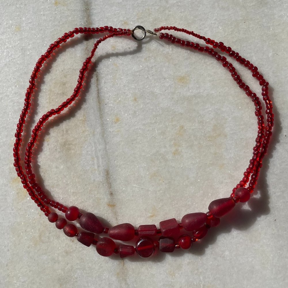 red necklace